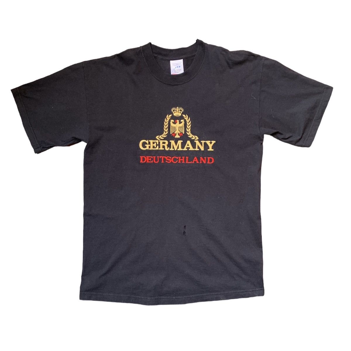 Vintage Rare Screen Stars Germany Embroidered T Shirt