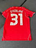 Warrior Liverpool England 2014 2015 Home Shirt Sterling Warrior S
