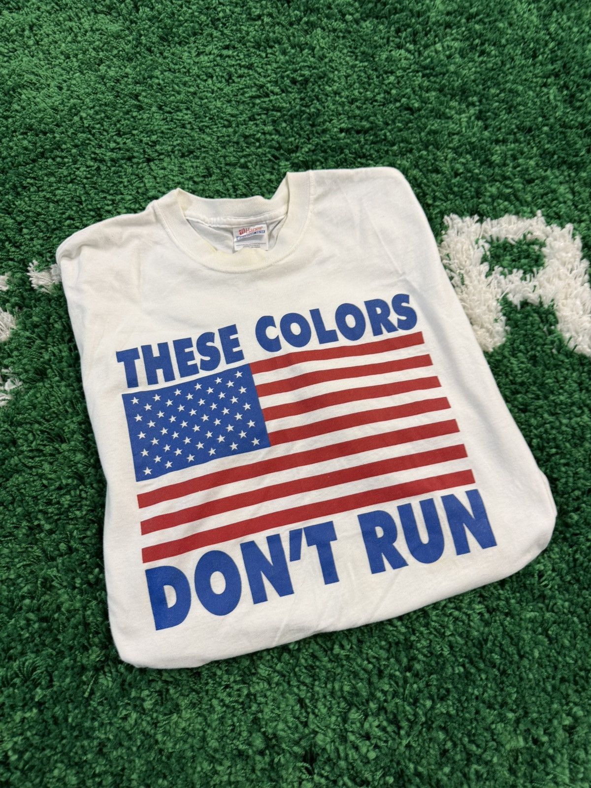 Vintage Hanes These Colors Don T Run Size Large White Usa