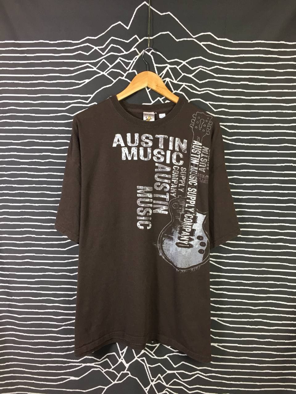 Vintage Austin Music Supply Company Graphic Tee Hoodie, Sweatshirt | FlexRushtees.com