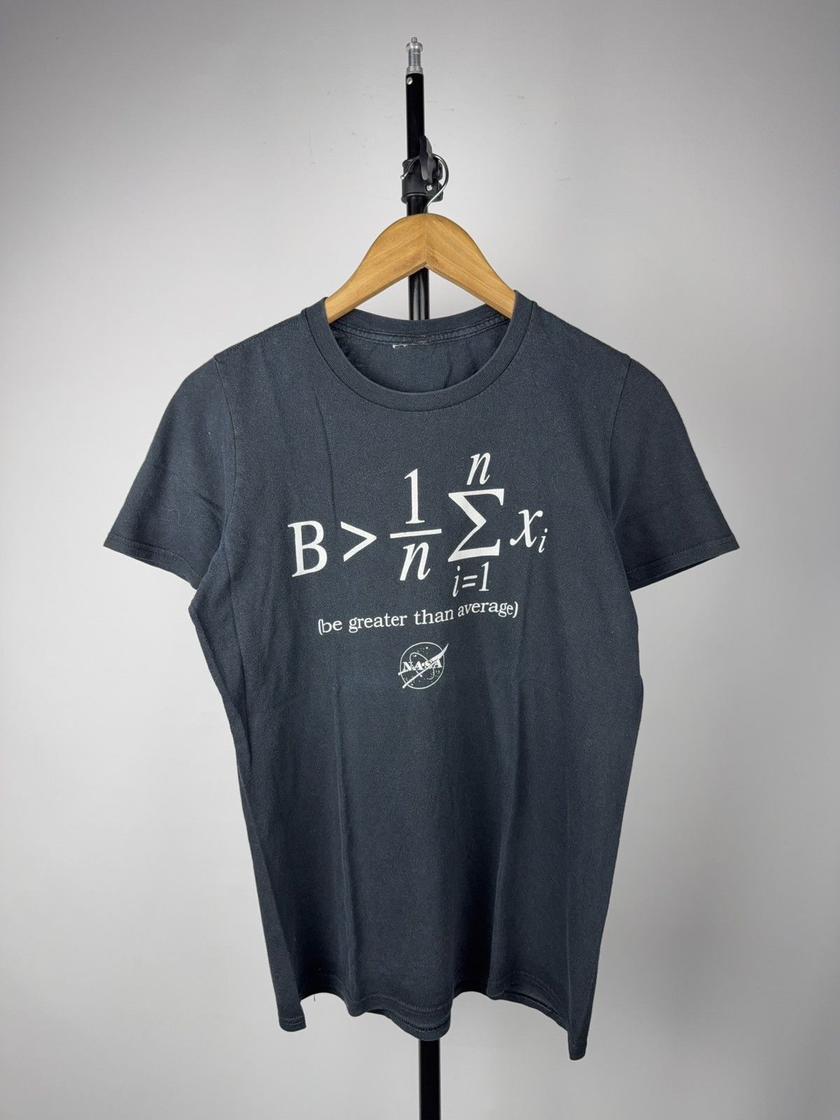 00s Funny Nasa Be Greater Than Average Math Formula Tee S