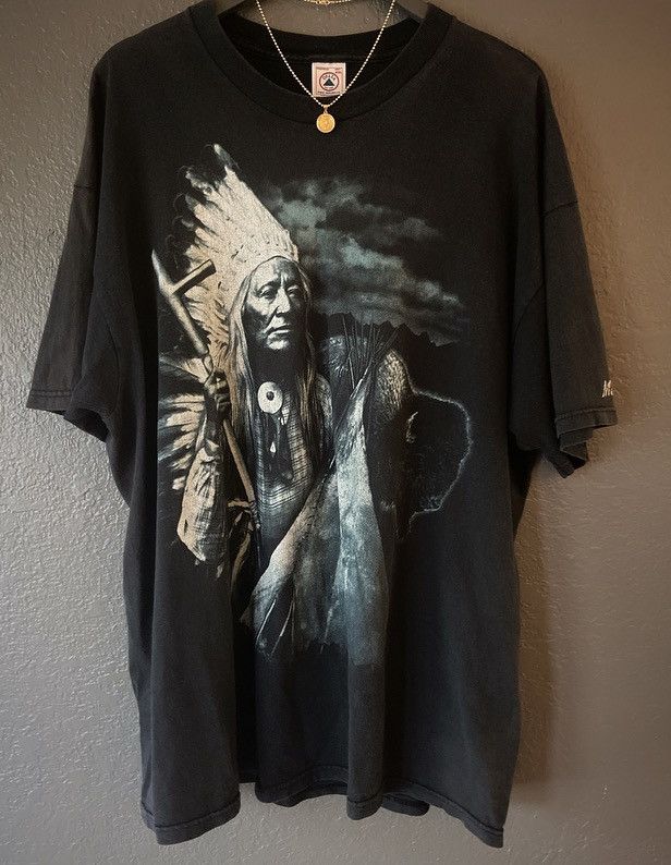 True Vintage Native Boxy Tee Hoodie, Sweatshirt | FlexRushtees.com