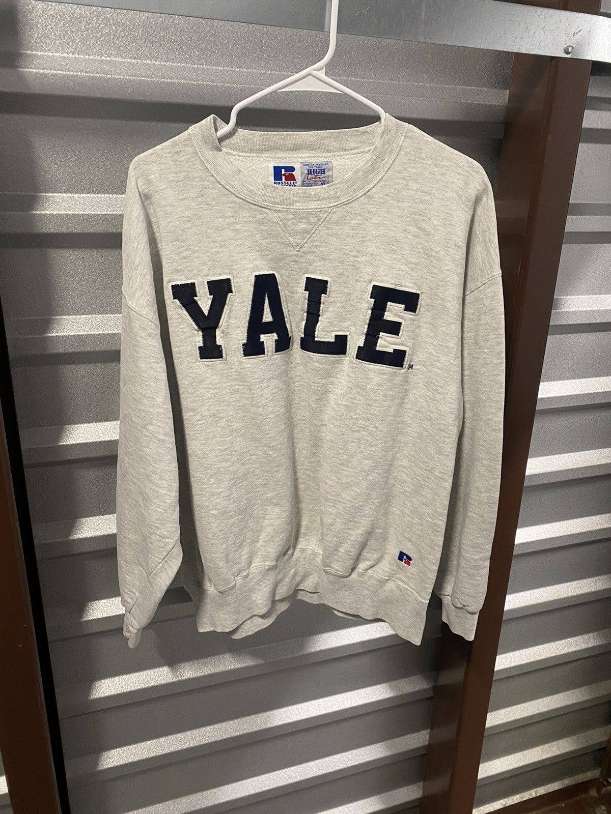 Russell Athletic 1990 S Russel Yale College Sweatshirt