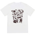 Vintage Cute Frog Mushroom Print T Shirt