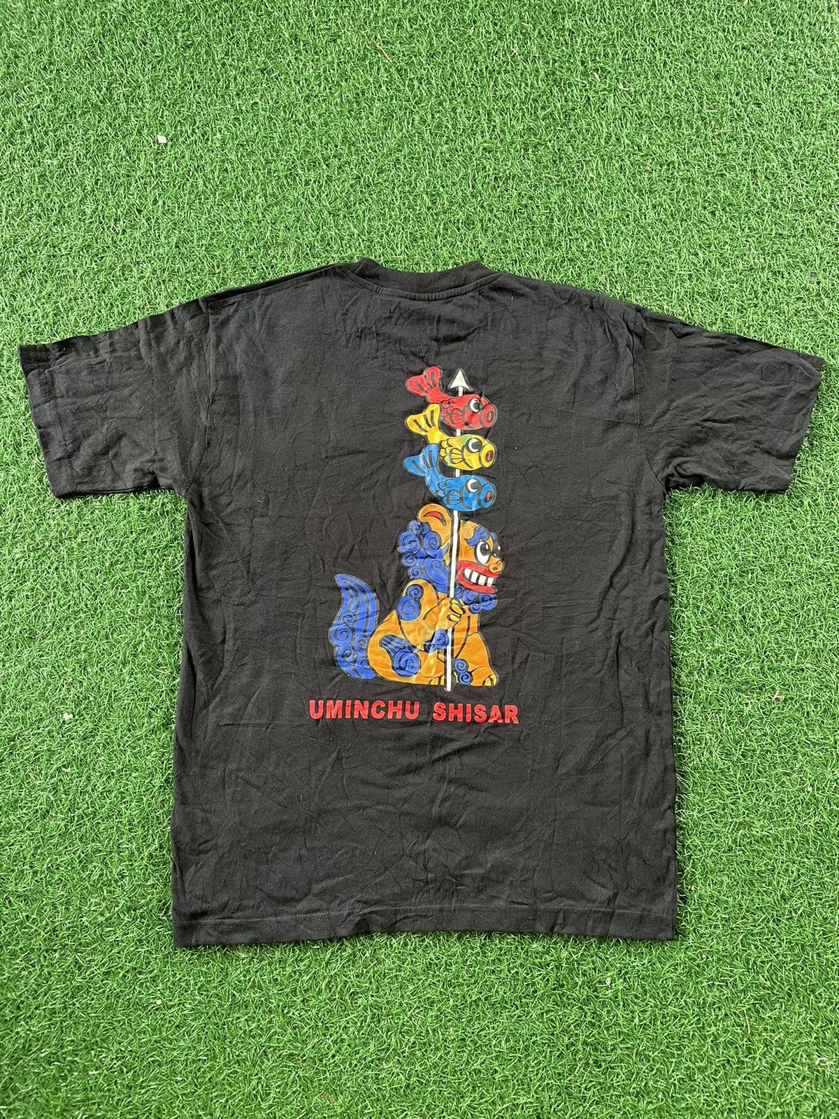 Vintage Uminchu Shisar Big Logo Tee Deadstock Hoodie, Sweatshirt | FlexRushtees.com