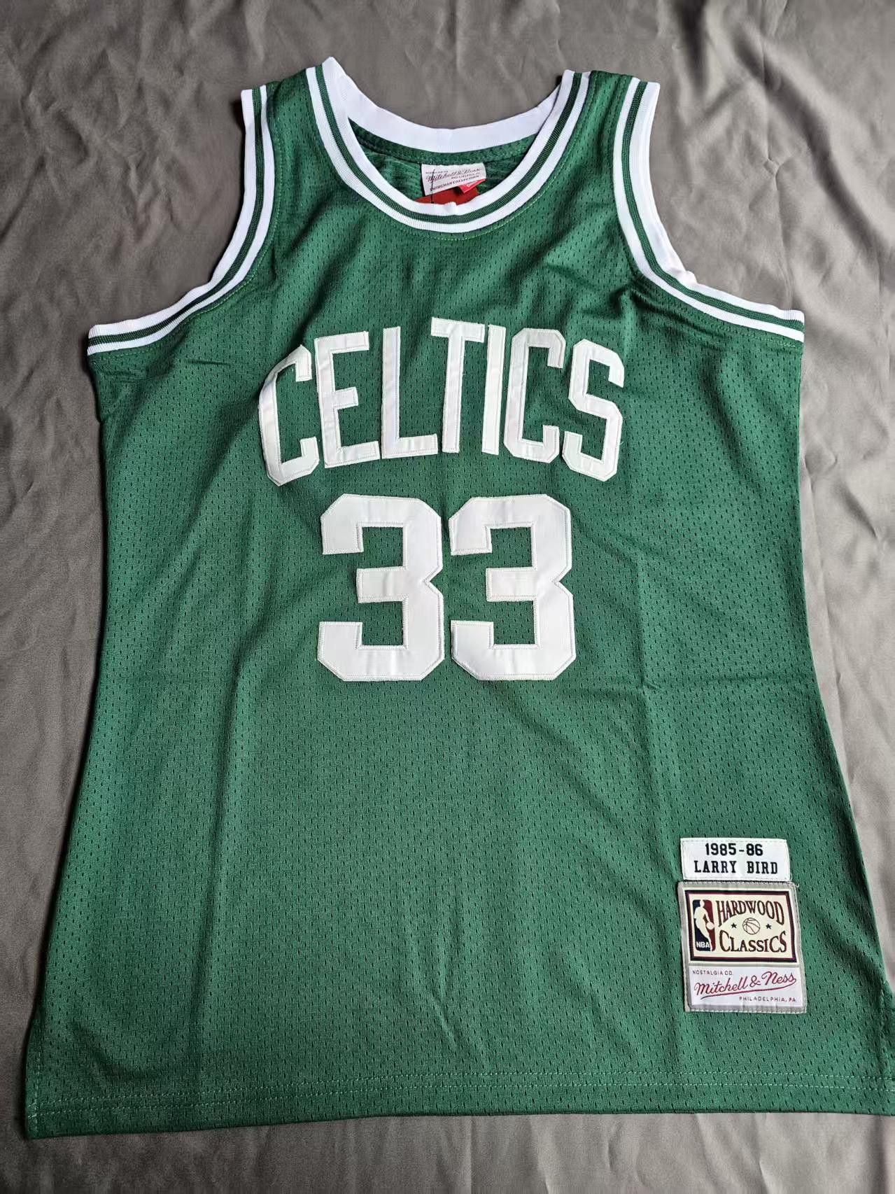 Nba 33 Larry Bird Jersey Boston Celtics 1985 86 Green T-Shirts, Hoodie, Sweatshirt | FlexRushtees.com