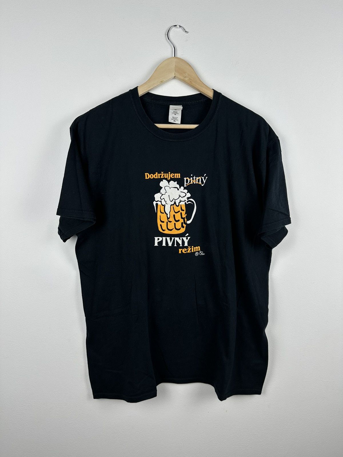 Vintage Piwny Rezim Czech Tee Beer Hoodie, Sweatshirt | FlexRushtees.com