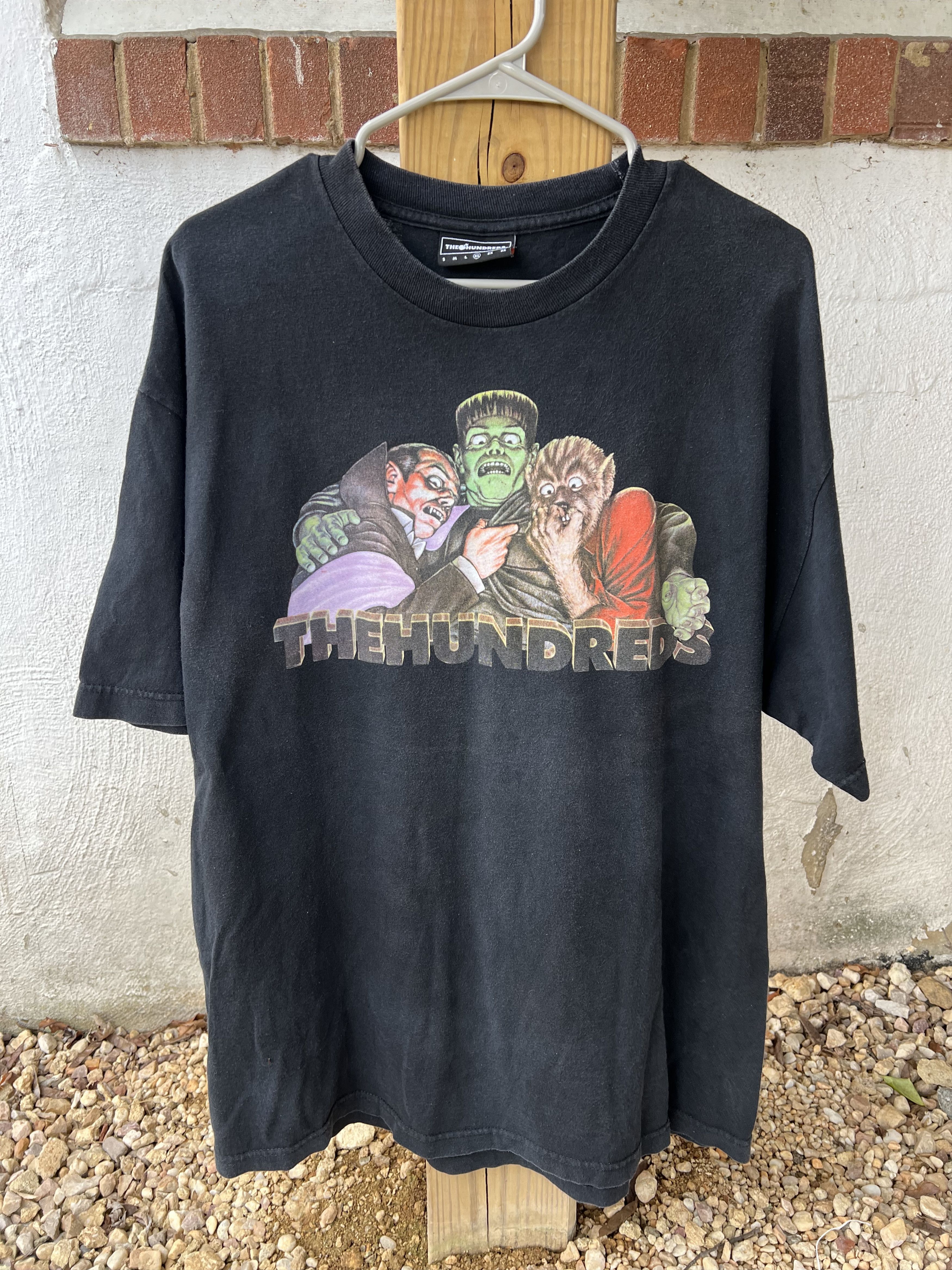 Vintage 2000s Hundreds Universal Monsters Horror Tee Hoodie, Sweatshirt | FlexRushtees.com