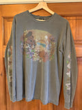 Rare Vintage Stussy Tropical Long Sleeve Shirt Size L