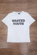 N Ine Number Nine S S 06 Wasted Youth Slogan Tee Hoodie, Sweatshirt | FlexRushtees.com