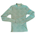 Other Llqual Abstract Graphic Psychedelic Hypnotic High Neck Top S