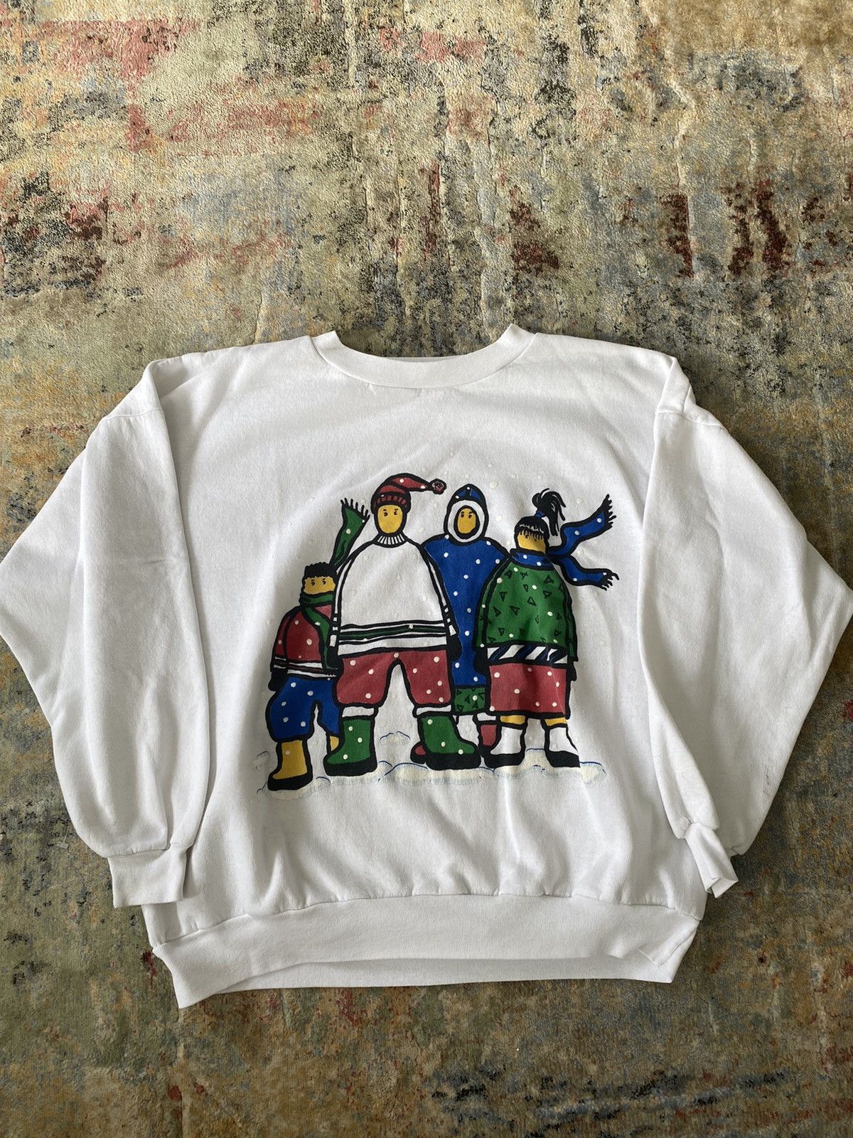 Vintage 80s Boxy Graphic Crewneck T-Shirts, Hoodie, Sweatshirt | FlexRushtees.com