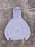 Vintage 90s Russell Athletic Hoodie Light Grey