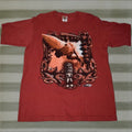 Fruit Of The Loom Vintage Fruit Of The Loom T Shirt 90s Red Unisex L 40 Chest Graphic Tee Surf Karma Hoodie, Sweatshirt
