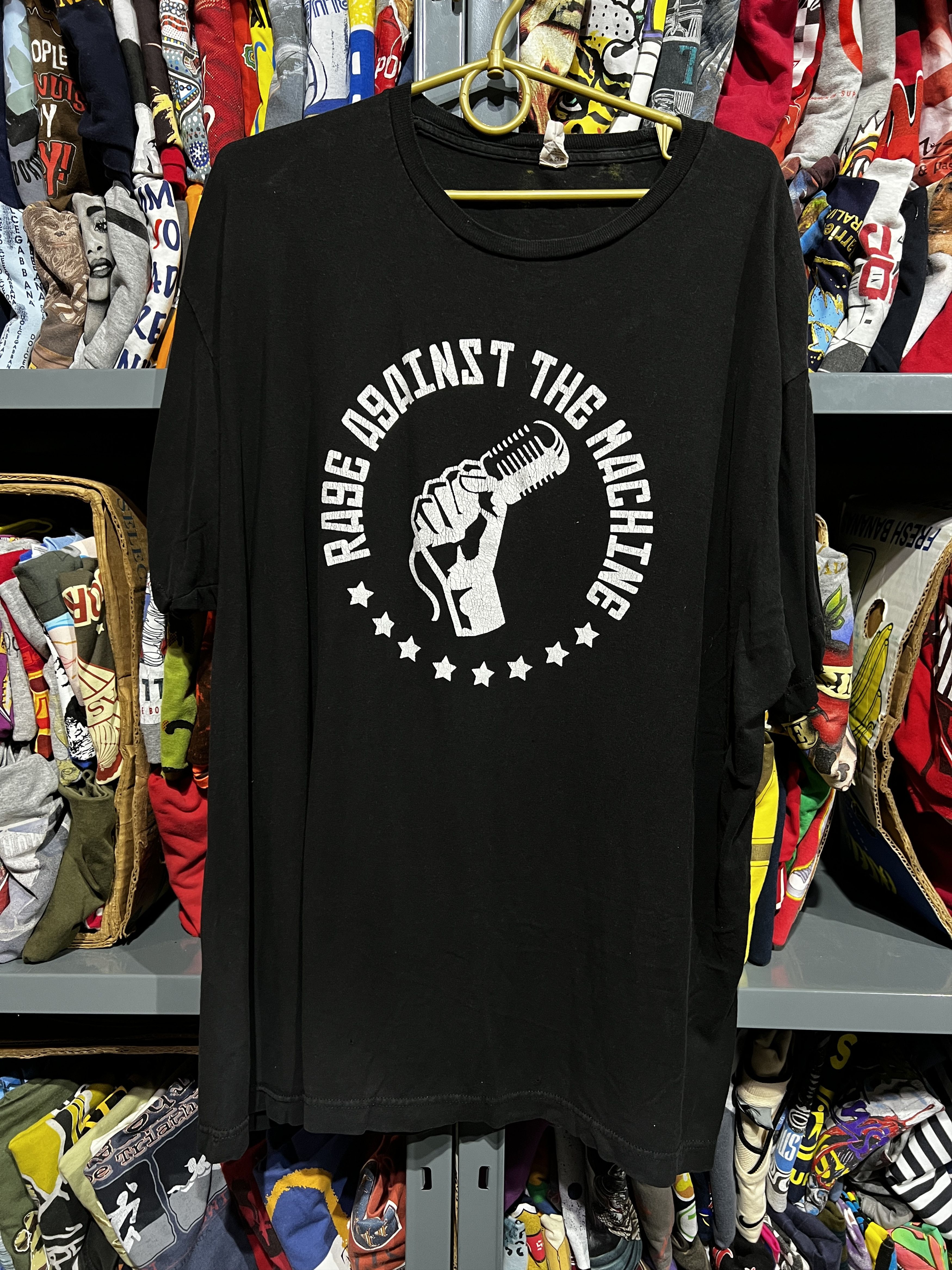 Vintage Rage Against The Machine Vintage Band T Shirt Xl Hoodie, Sweatshirt | FlexRushtees.com