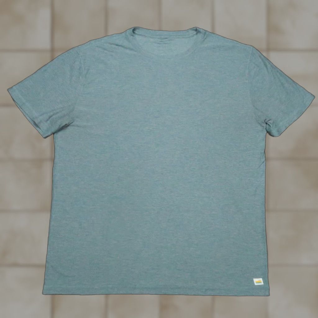 Vuori Shirt Mens Xl Blue Strato Tech Performance Tee Short Sleeve Hoodie, Sweatshirt | FlexRushtees.com