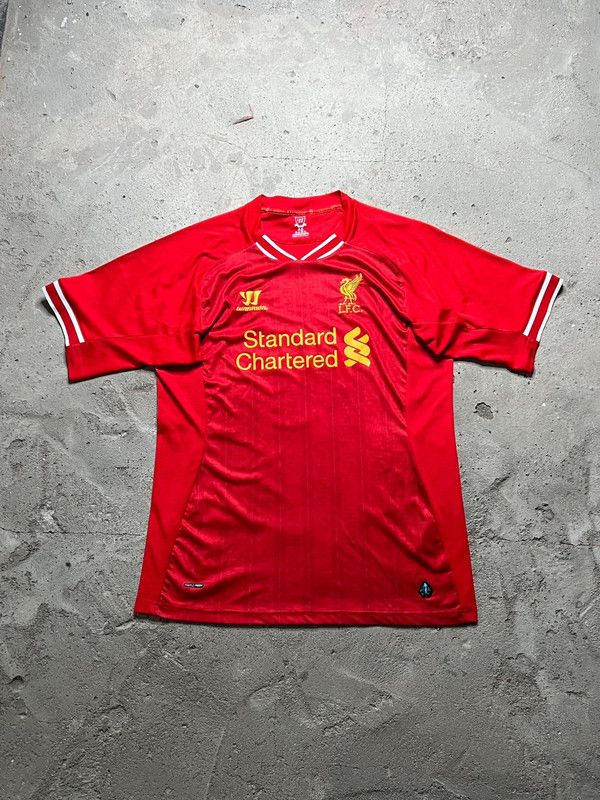 Vintage 2014 Warrior Liverpool Fc Soccer Jersey