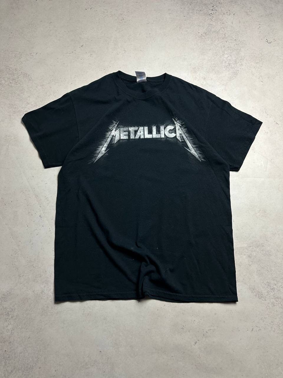 Vintage Metallica Tribal Boxy T Shirt Y2k L Hoodie, Sweatshirt | FlexRushtees.com