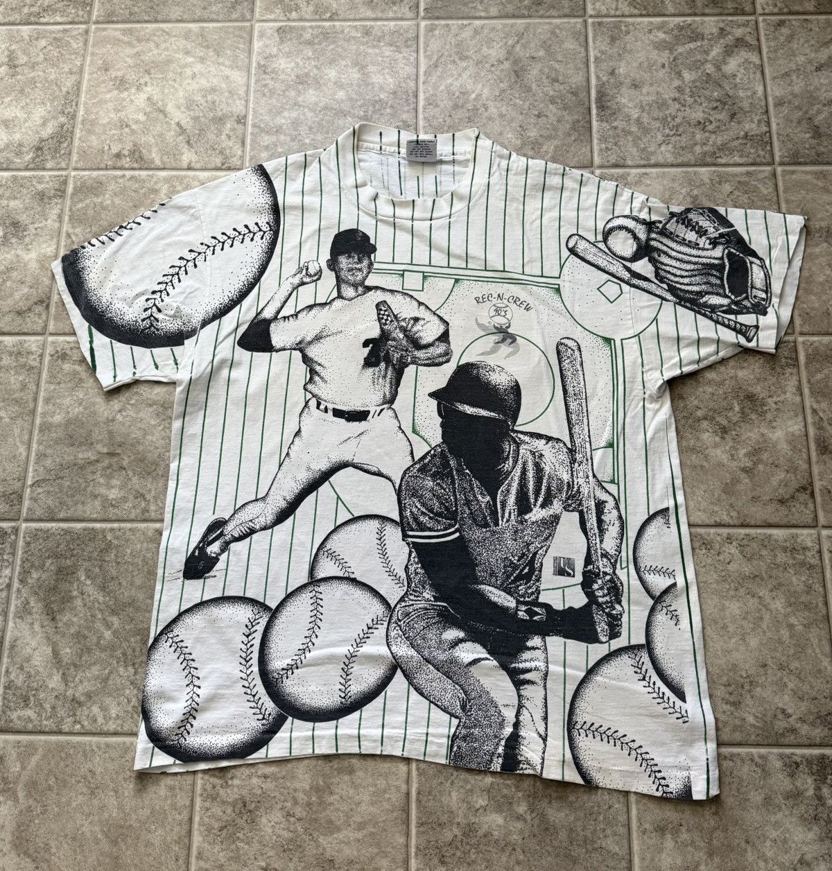 Other Vintage All Over Print Baseball T Shirt Hoodie, Sweatshirt | FlexRushtees.com