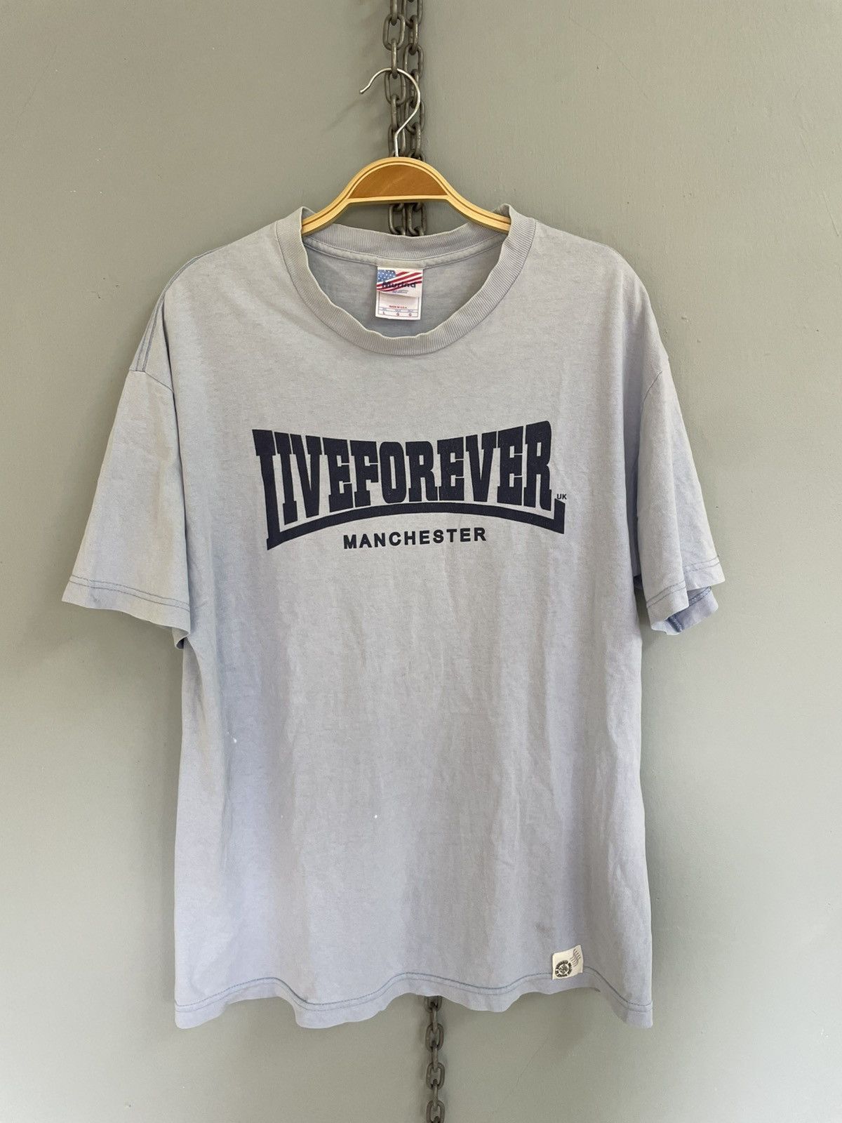 Band Tees Vintage Y2k Oasis Liveforever Manchester Band T Shirt Hoodie, Sweatshirt | FlexRushtees.com