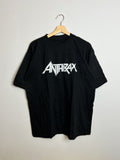 Vintage 90s Anthrax Trash Metal Band T Shirt Rare Hoodie, Sweatshirt | FlexRushtees.com