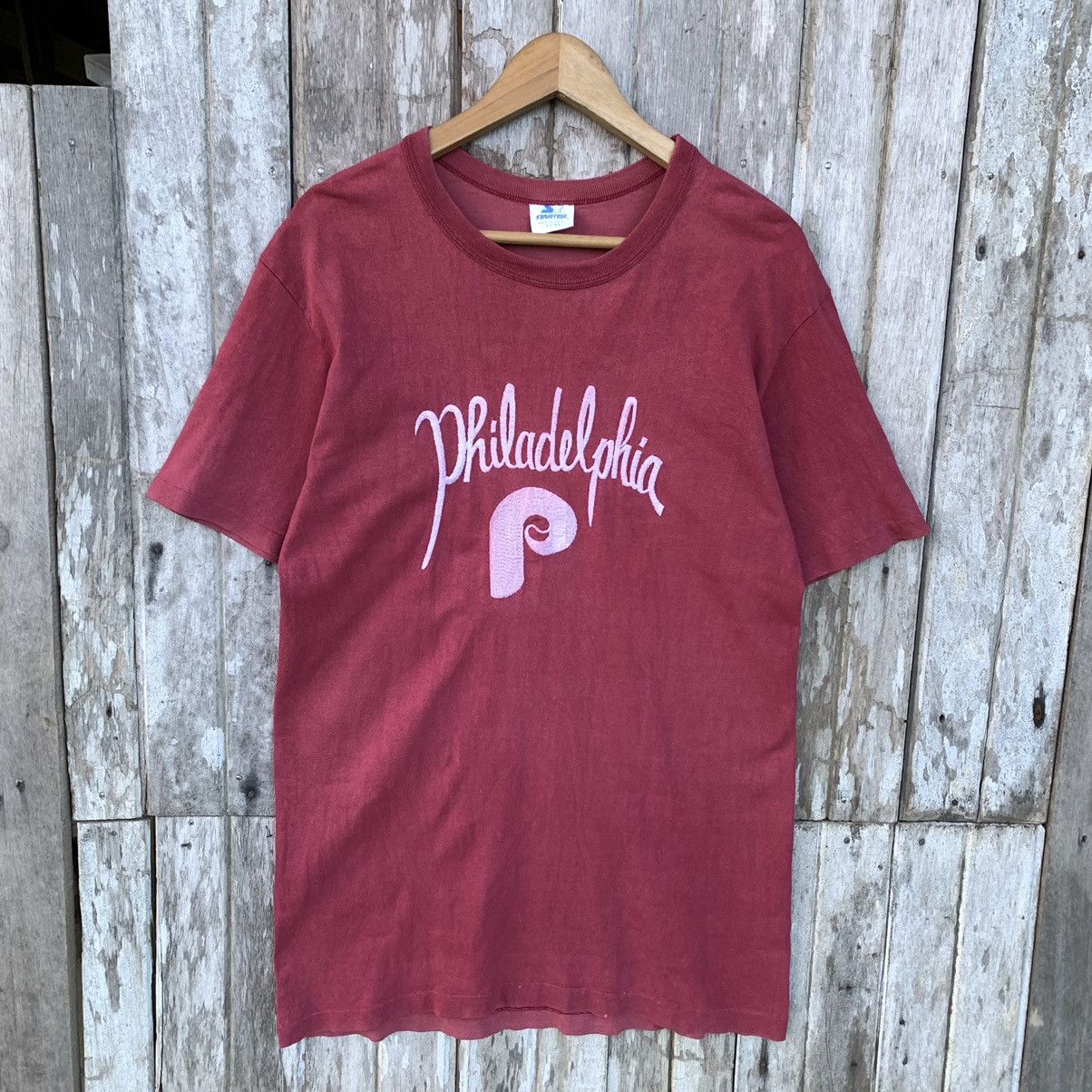Starter Thrashed Faded 80s Starter Philadelphia Faded Tee