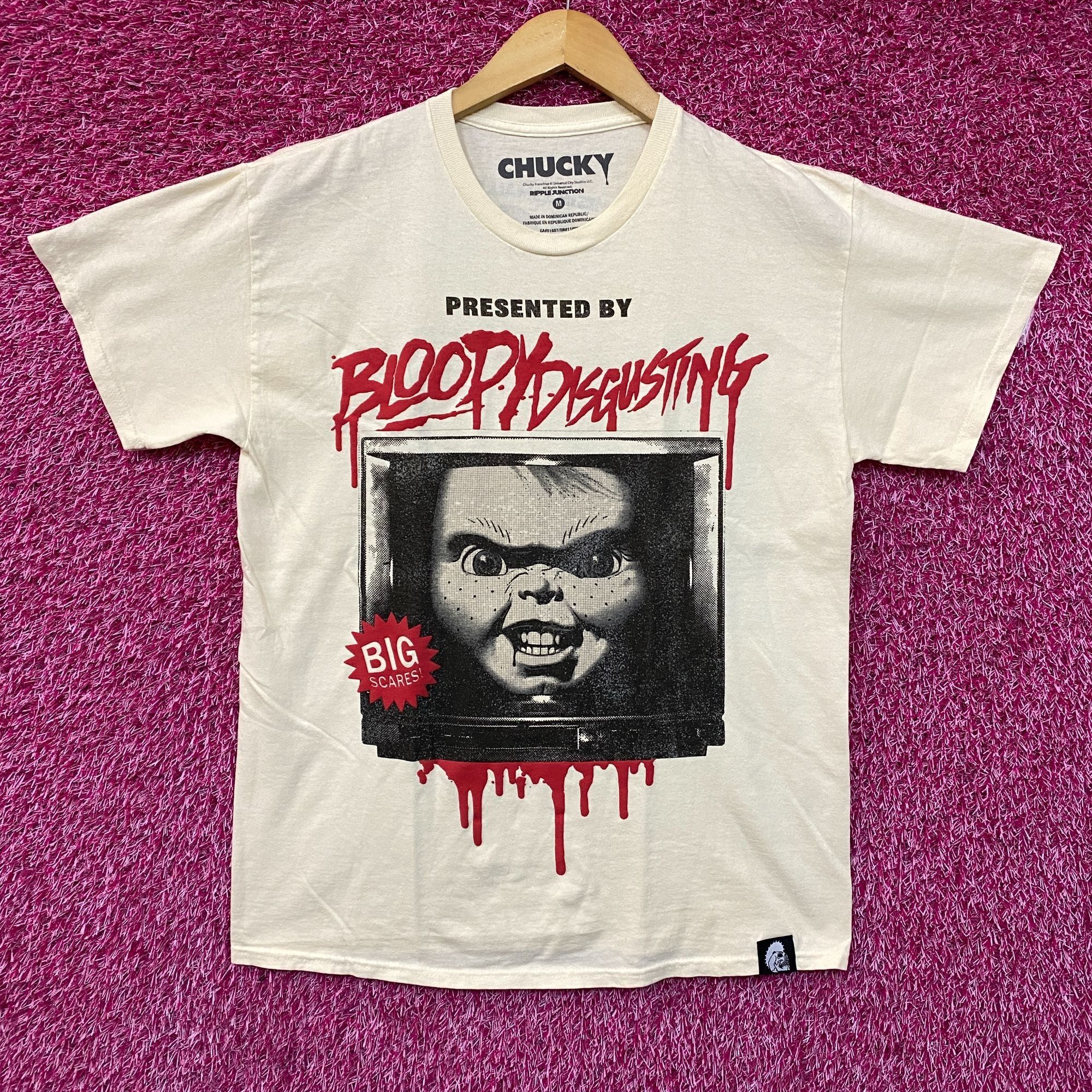Chucky Child S Play Horror Beige T Shirt