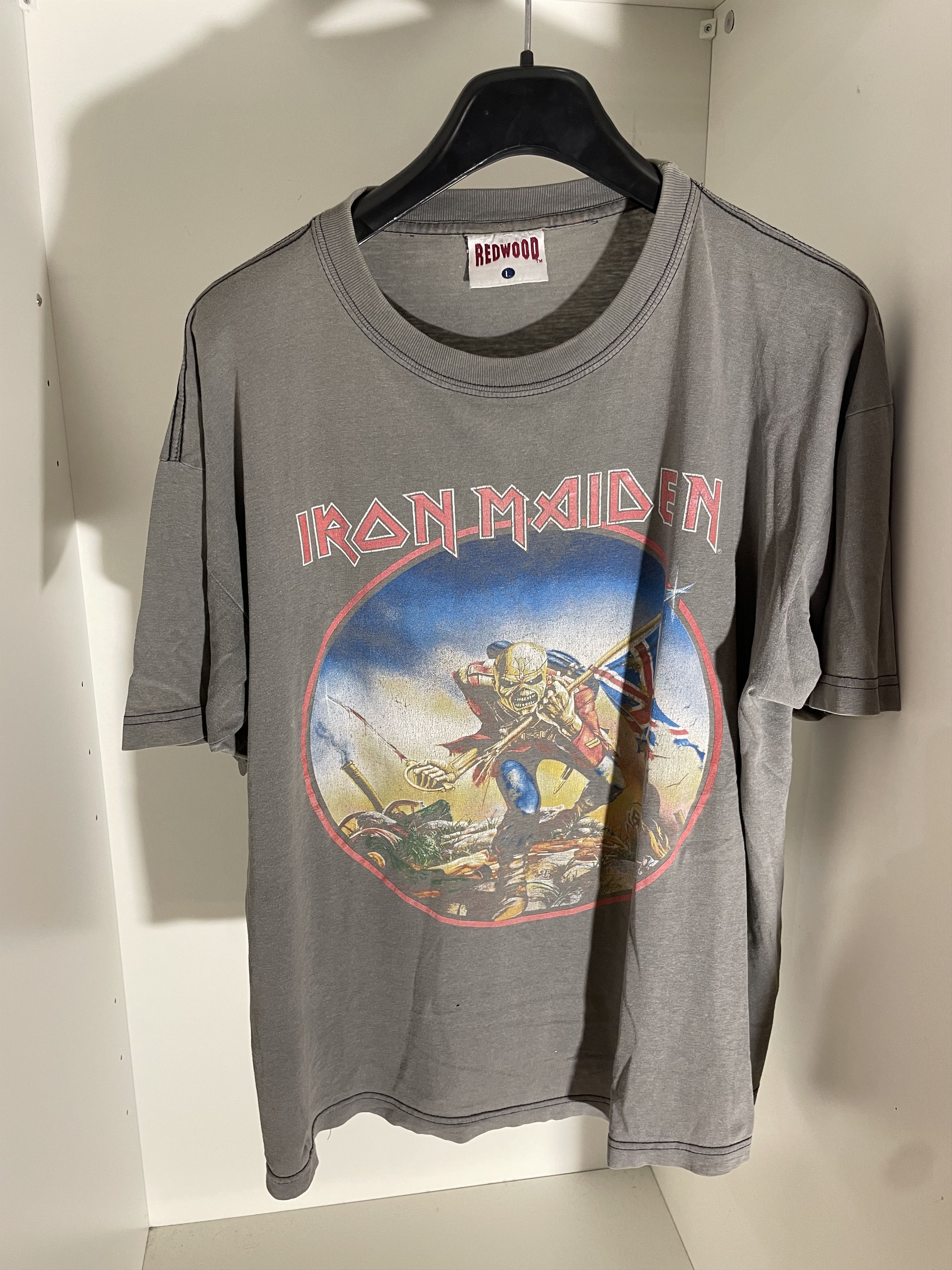 Band Tees Vintage Iron Maiden 90s European 1999 Tour Tee Hoodie, Sweatshirt | FlexRushtees.com