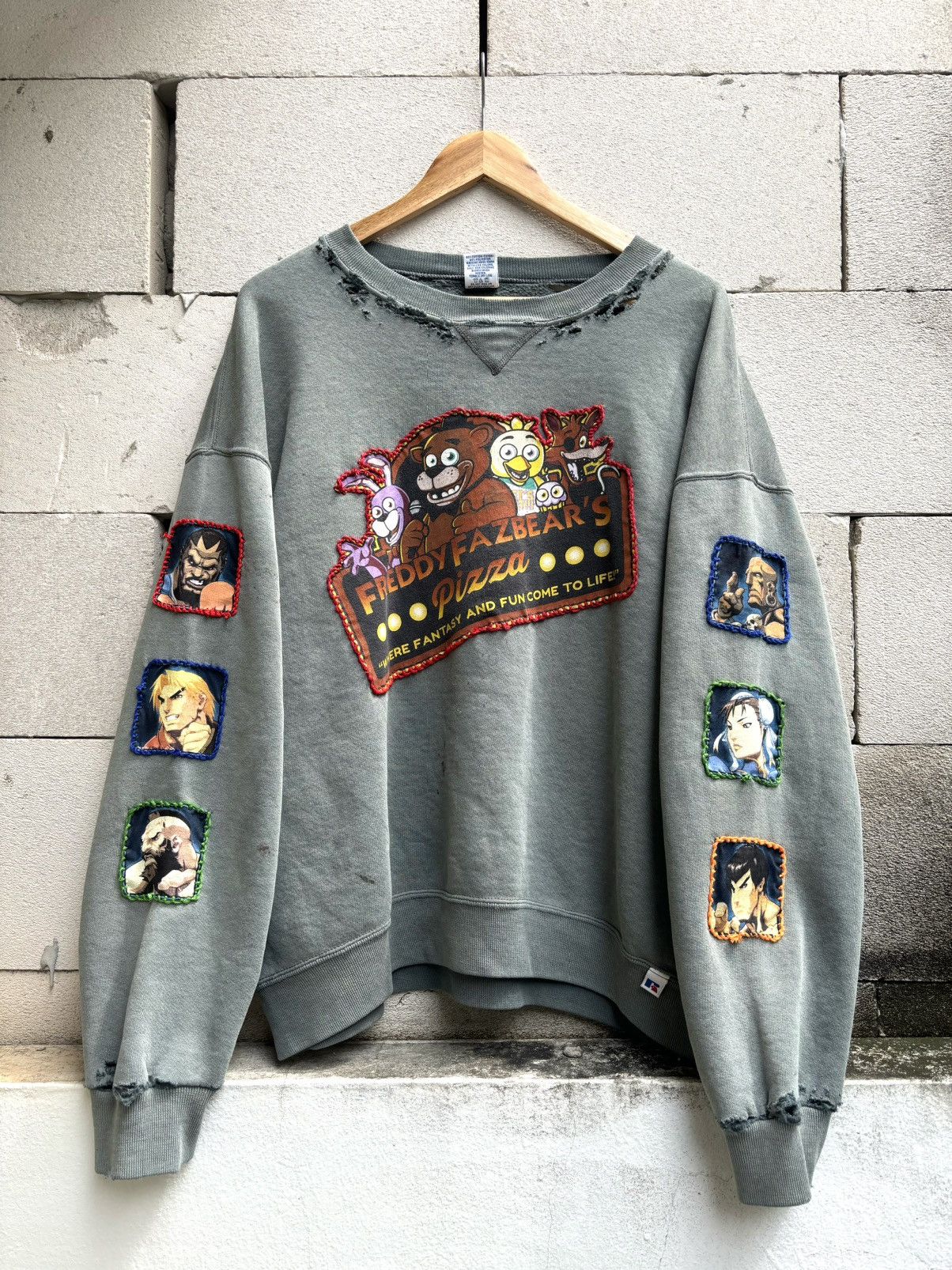 Street Fighter Thrashed Sweatshirt