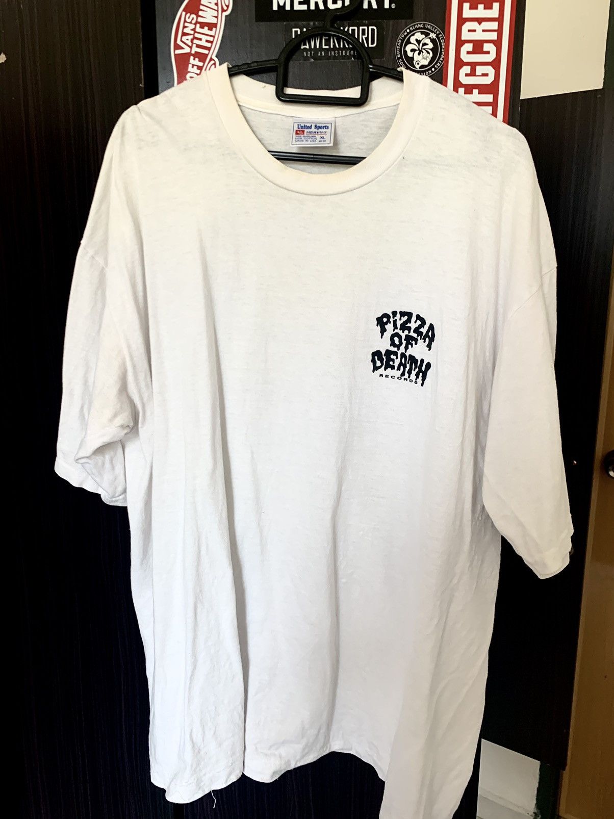 Vintage Pizza Of Death Records T Shirt Hoodie, Sweatshirt | FlexRushtees.com