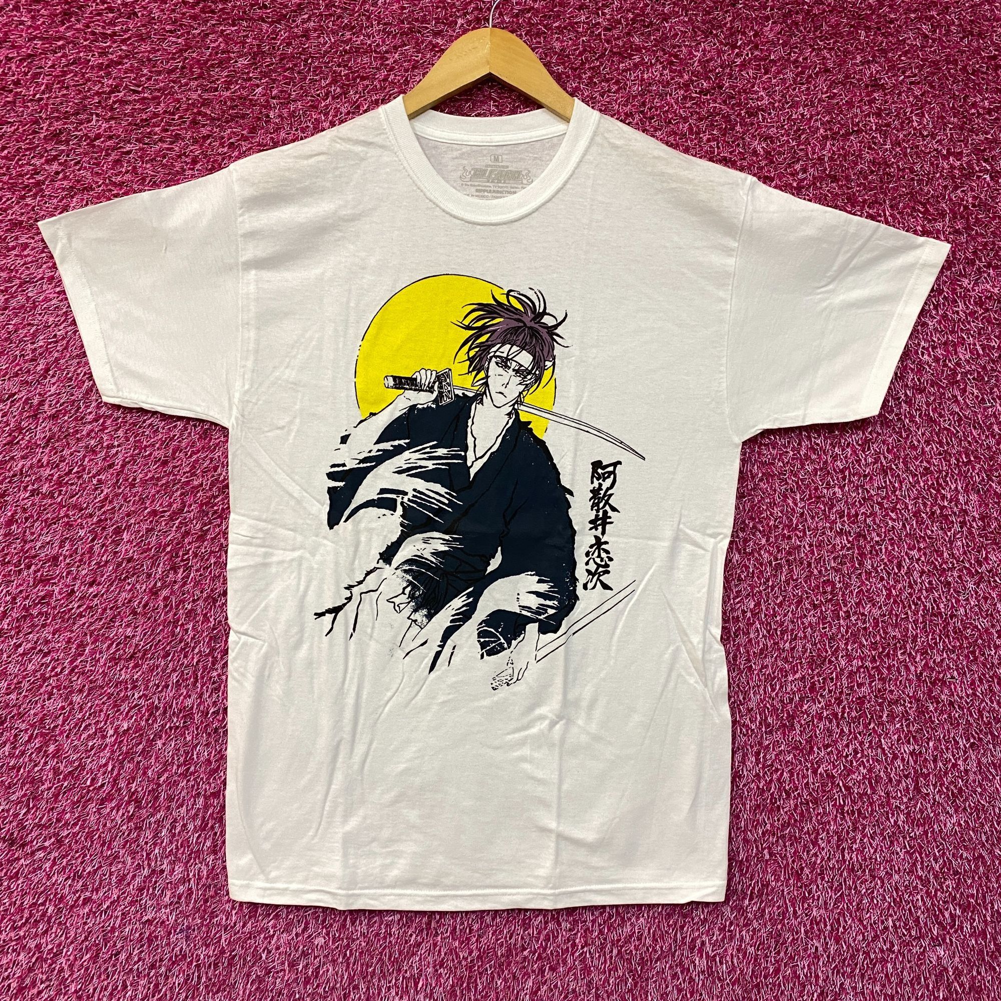 Bleach Renji Abarai Sun Anime T Shirt Medium Hoodie, Sweatshirt | FlexRushtees.com