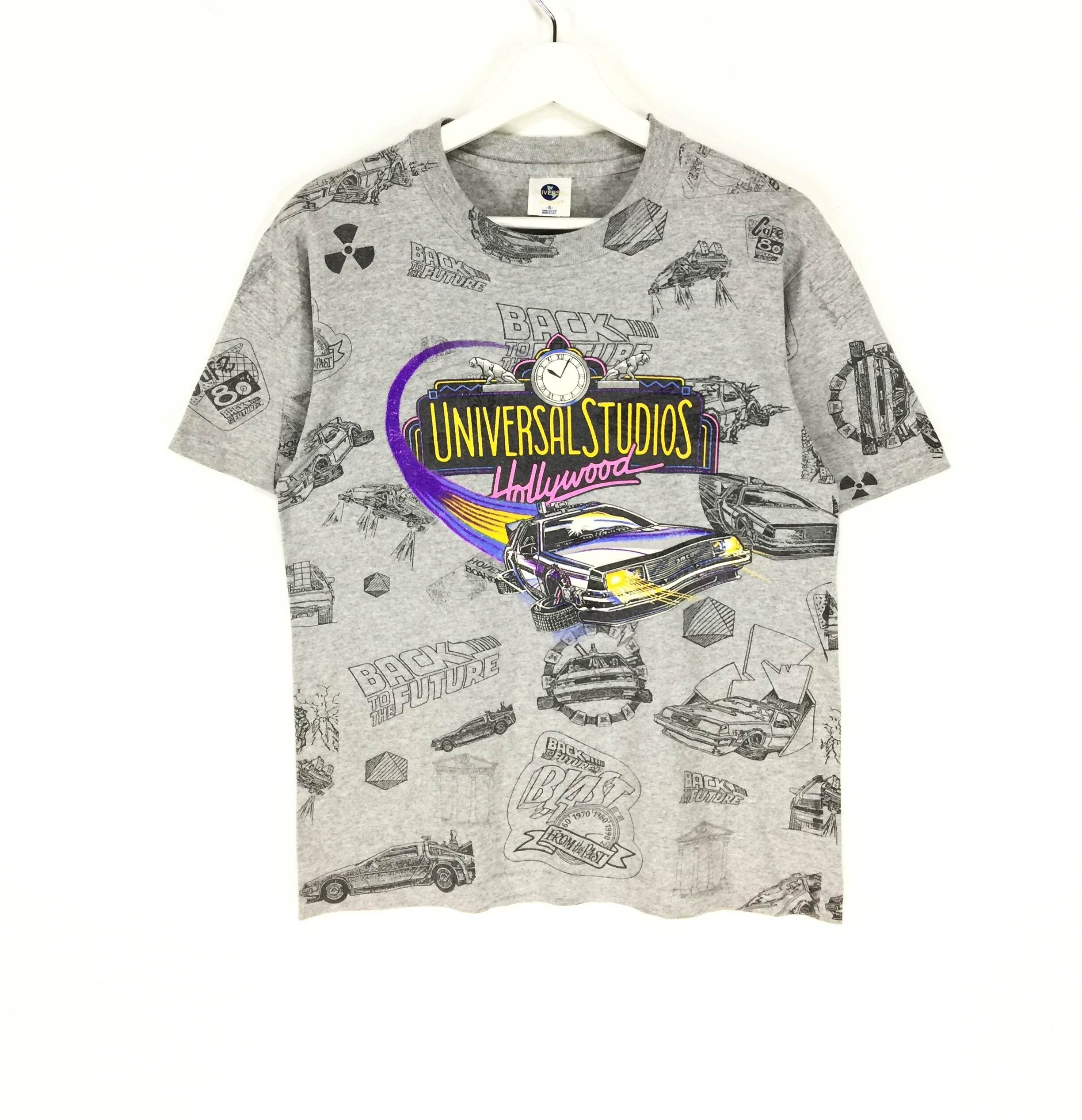 Vintage Back To The Future Vintage 90s All Over Print Shirt