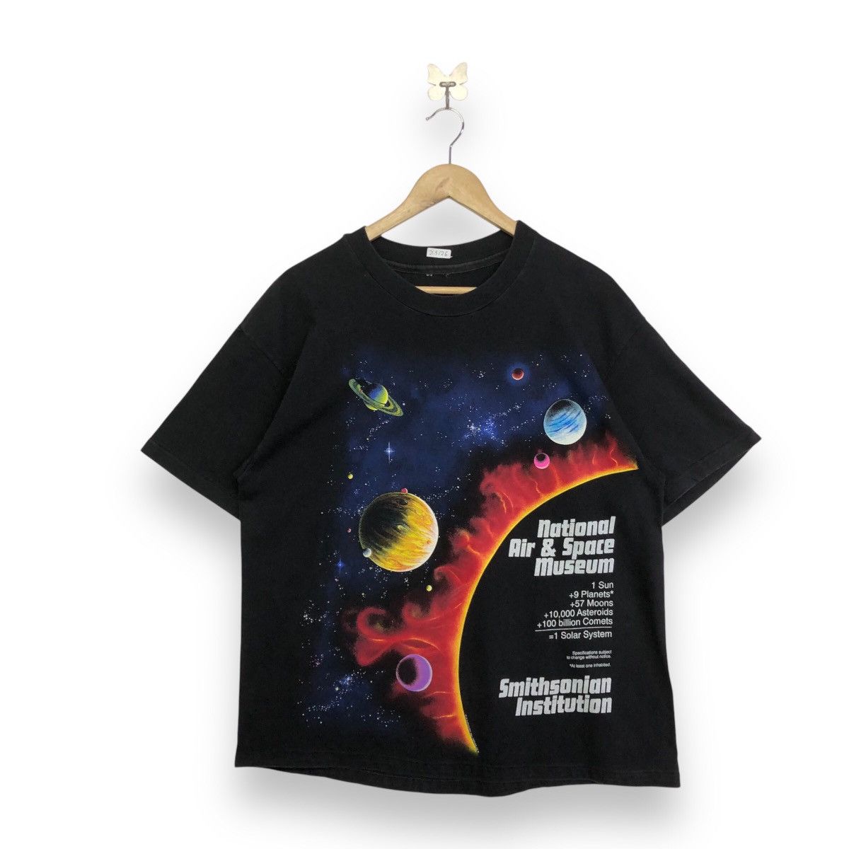 Nasa X Vintage Vintage Dynamic Solar System Art Grafiti Tshirt