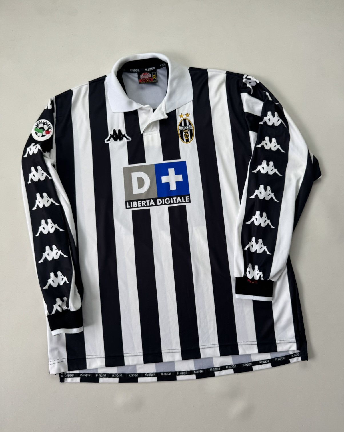 Kappa Juventus 1999 Home Player Issue Jersey Original Del Piero 10