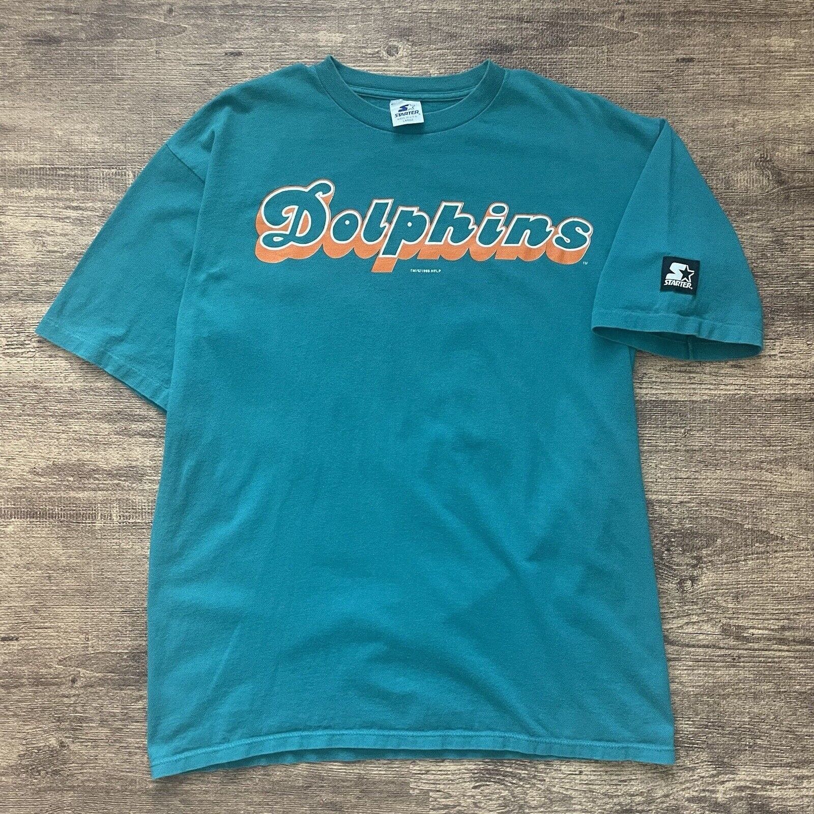 Starter X Vintage Vintage Starter Dan Marino Miami Dolphins T Shirt 13 X Large