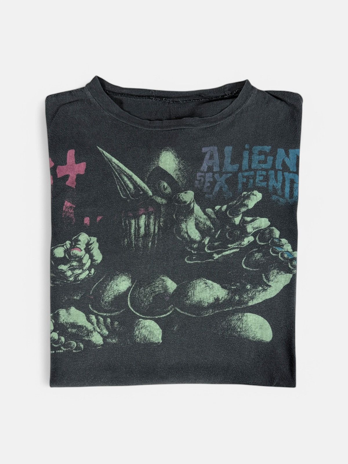 Vintage Alien Sex Fiend 1986 It Album Promo T Shirt Hoodie, Sweatshirt | FlexRushtees.com
