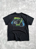 Band Tees Vintage 2000s Space Age Alien Biker Tee Shirt Hoodie, Sweatshirt | FlexRushtees.com