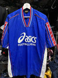 Asics Football Gear Soccer Tee Logo 90s Hoodie, Sweatshirt | FlexRushtees.com