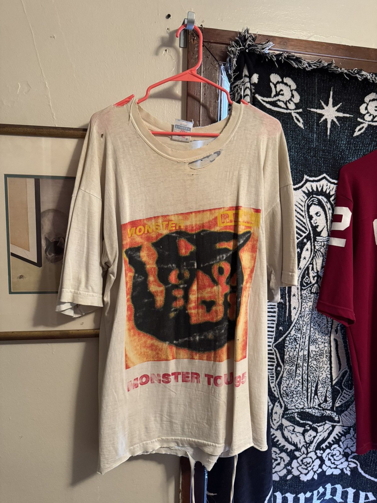 Vintage Rem Monster U S 95 Tour T-Shirts, Hoodie, Sweatshirt | FlexRushtees.com