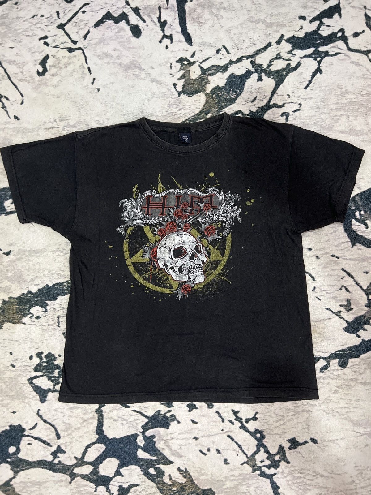 Tees Him Band Shirt Venus Doom Tour 2008