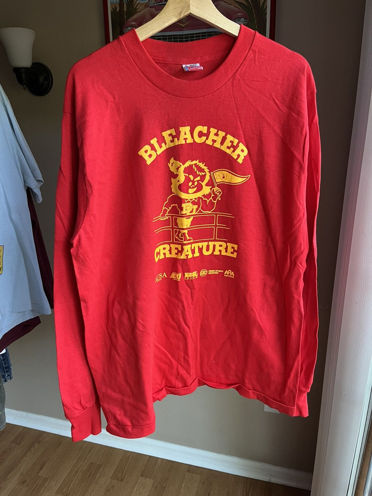Vintage 90s Denver University Bleacher Creature Longsleeve Tshirt Hoodie, Sweatshirt | FlexRushtees.com