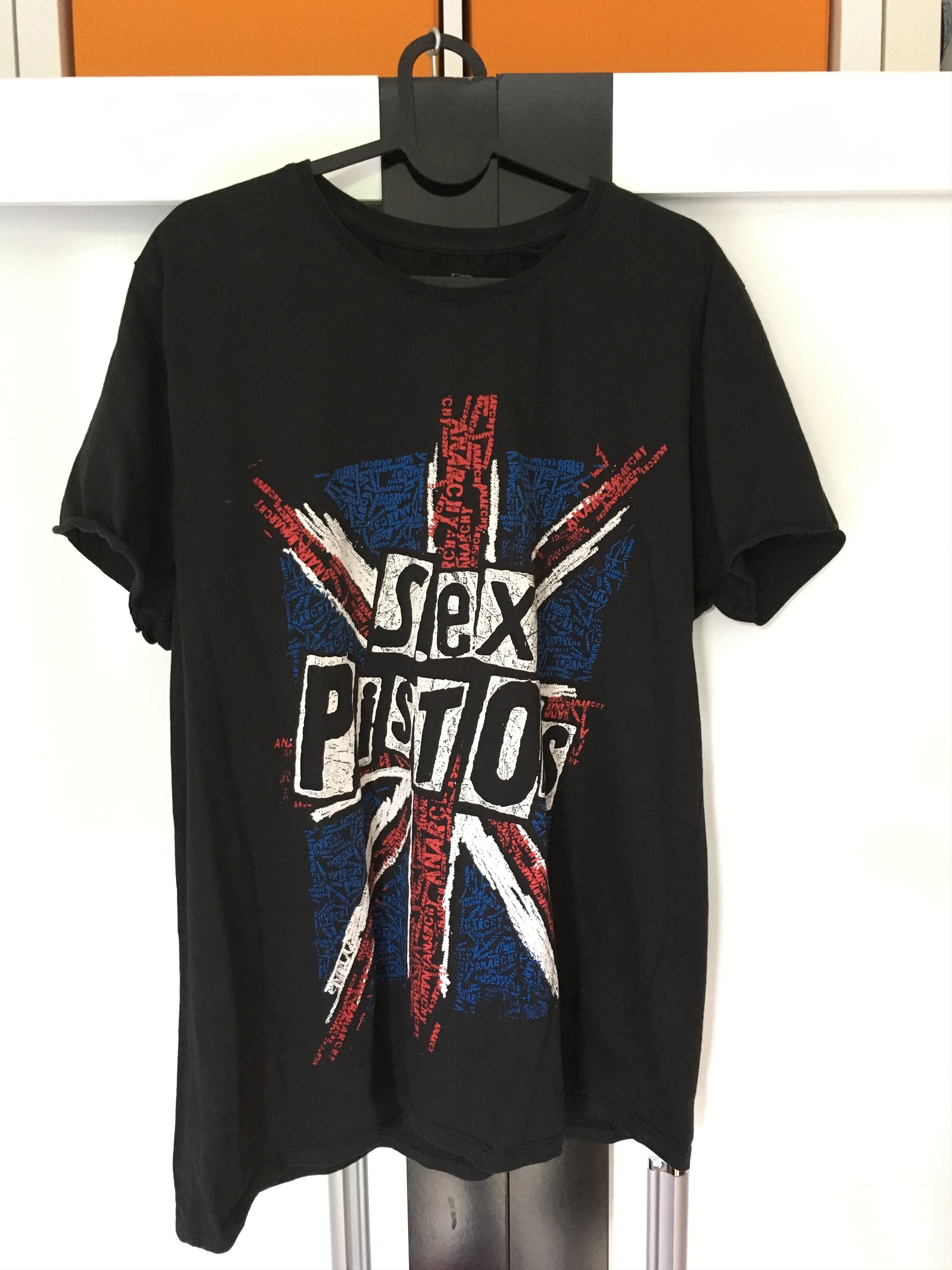 Vintage Sex Pistols Tee Size Xl Black Very Rare Hoodie, Sweatshirt | FlexRushtees.com