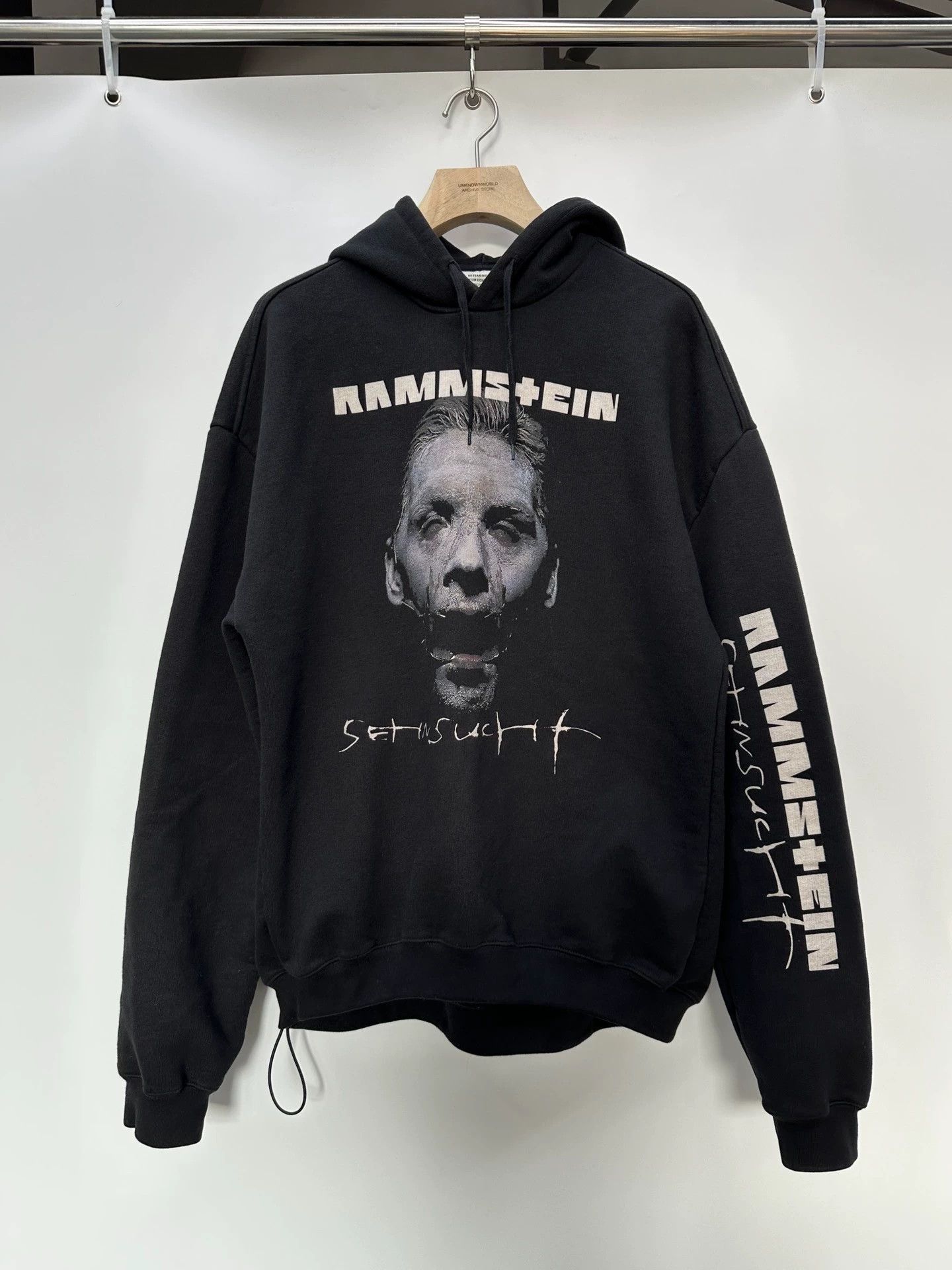 Vetements Archive German Tank Lead Singer Printed Hoodie T-Shirts, Sweatshirt | FlexRushtees.com
