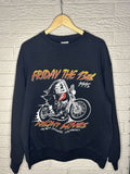 Vintage Friday The 13th Jason Crewneck Rare 90s