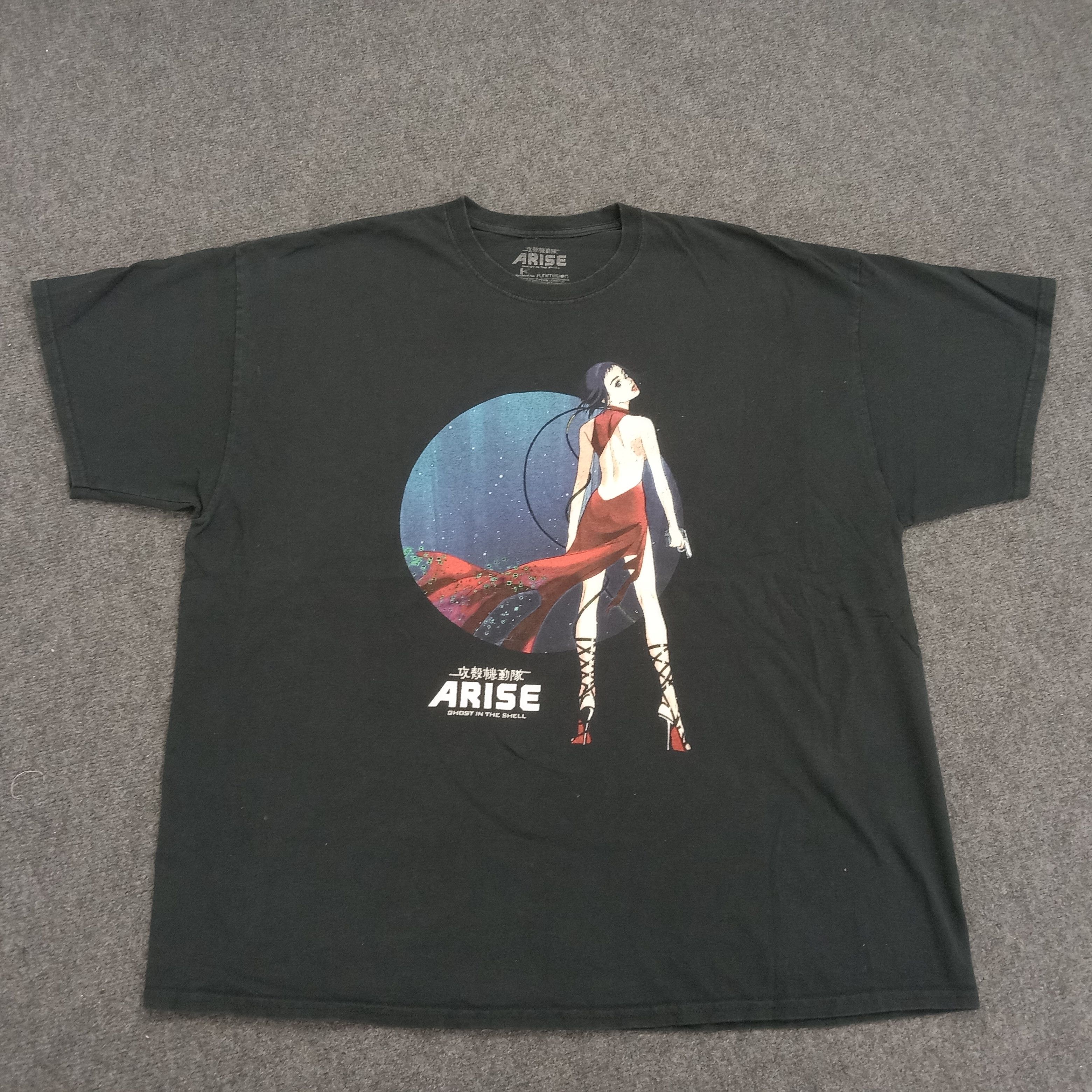 Vintage Ghost In The Shell Arise Japanese Anime T Shirt Hoodie, Sweatshirt | FlexRushtees.com