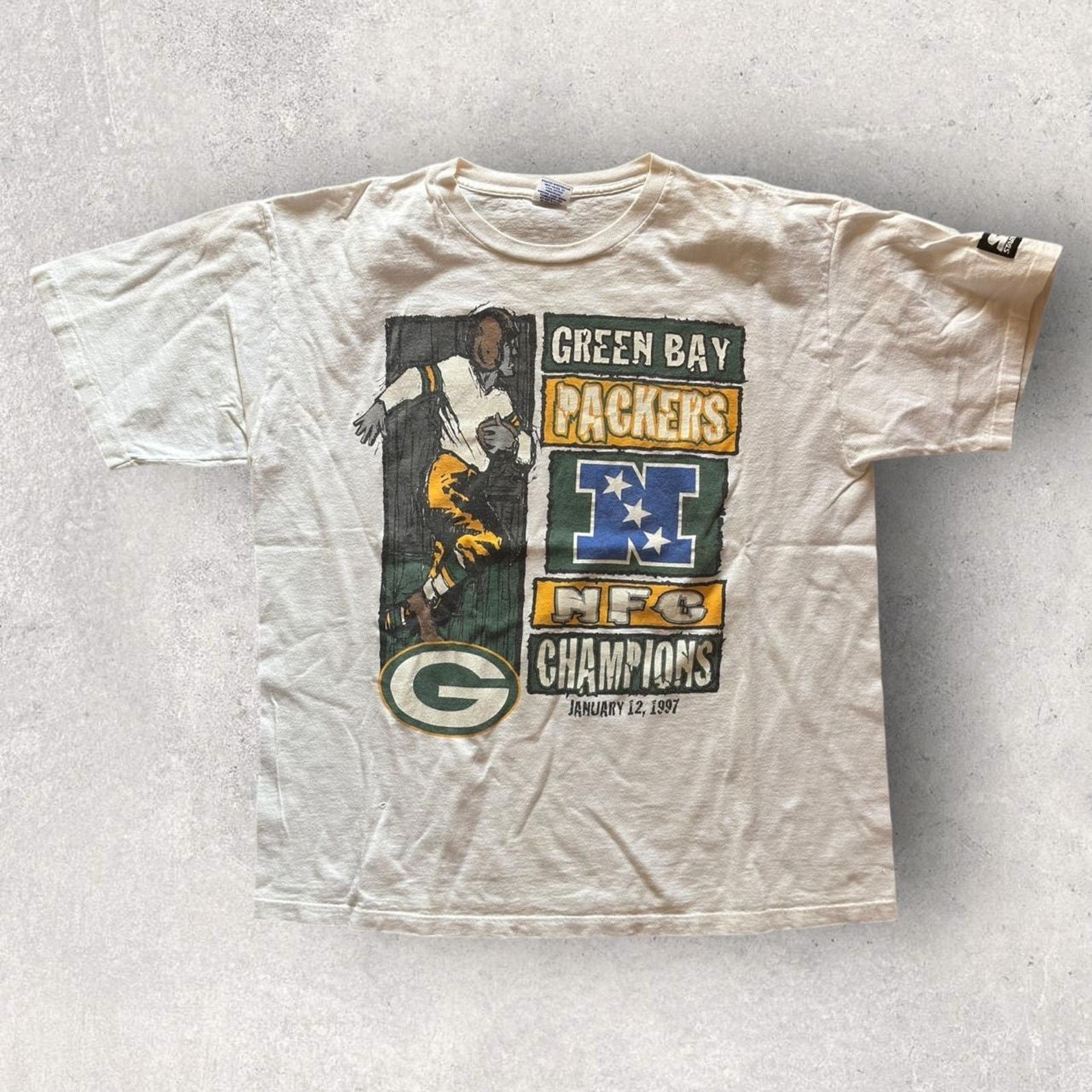 Starter 1997 Packers Nfc Champions Starter Tee