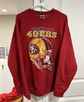Player Vintage Pro Player San Franciso 49ers Pullover Sweatshirt Xl