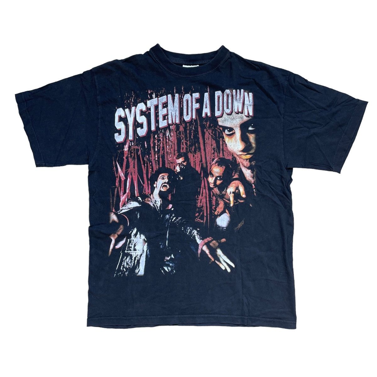 Vintage Rare System Of A Down Toxicity T Shirt Hoodie, Sweatshirt | FlexRushtees.com