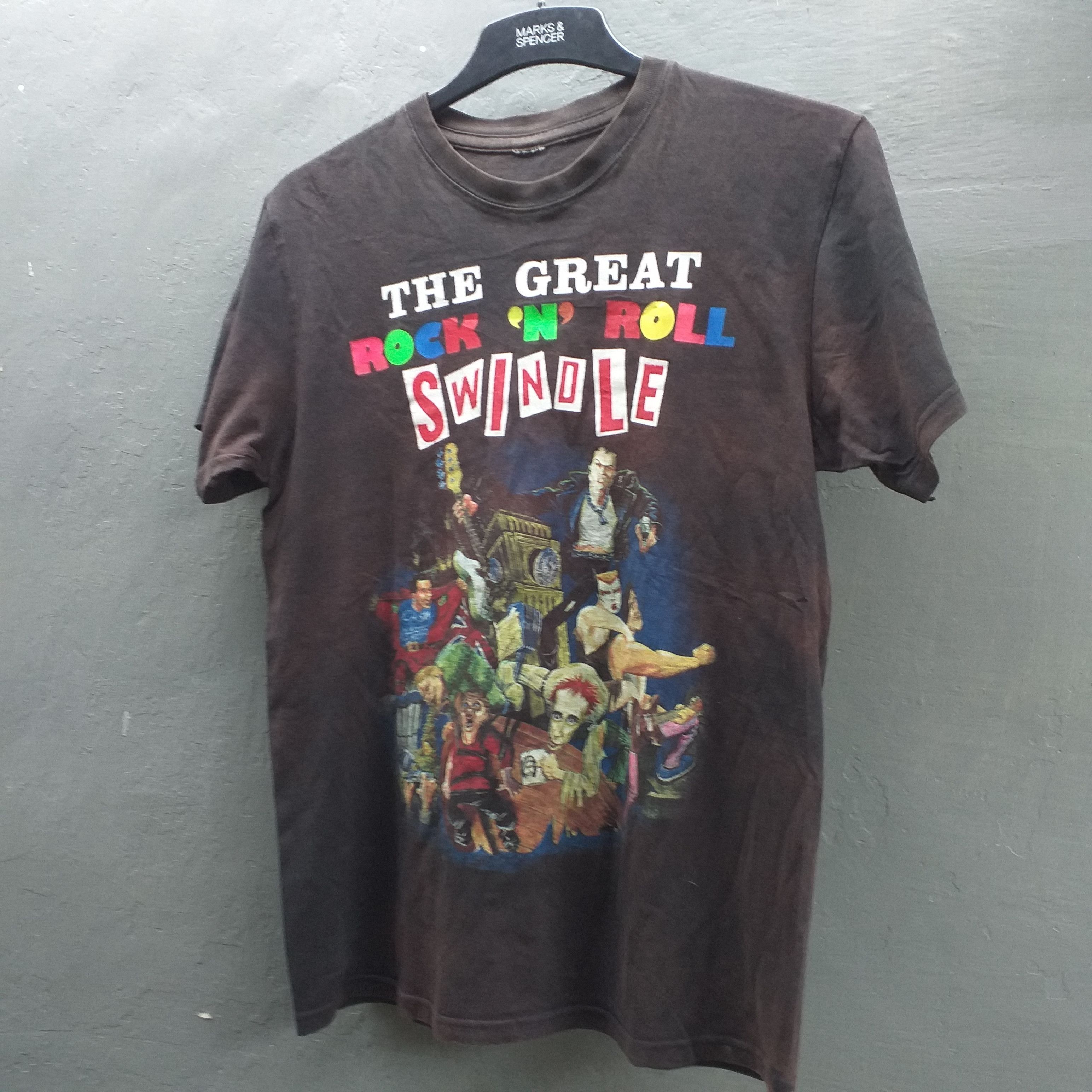 Band Tees Sex Pistols The Great Rock N Roll Swindle Punk T Shirt Hoodie, Sweatshirt | FlexRushtees.com