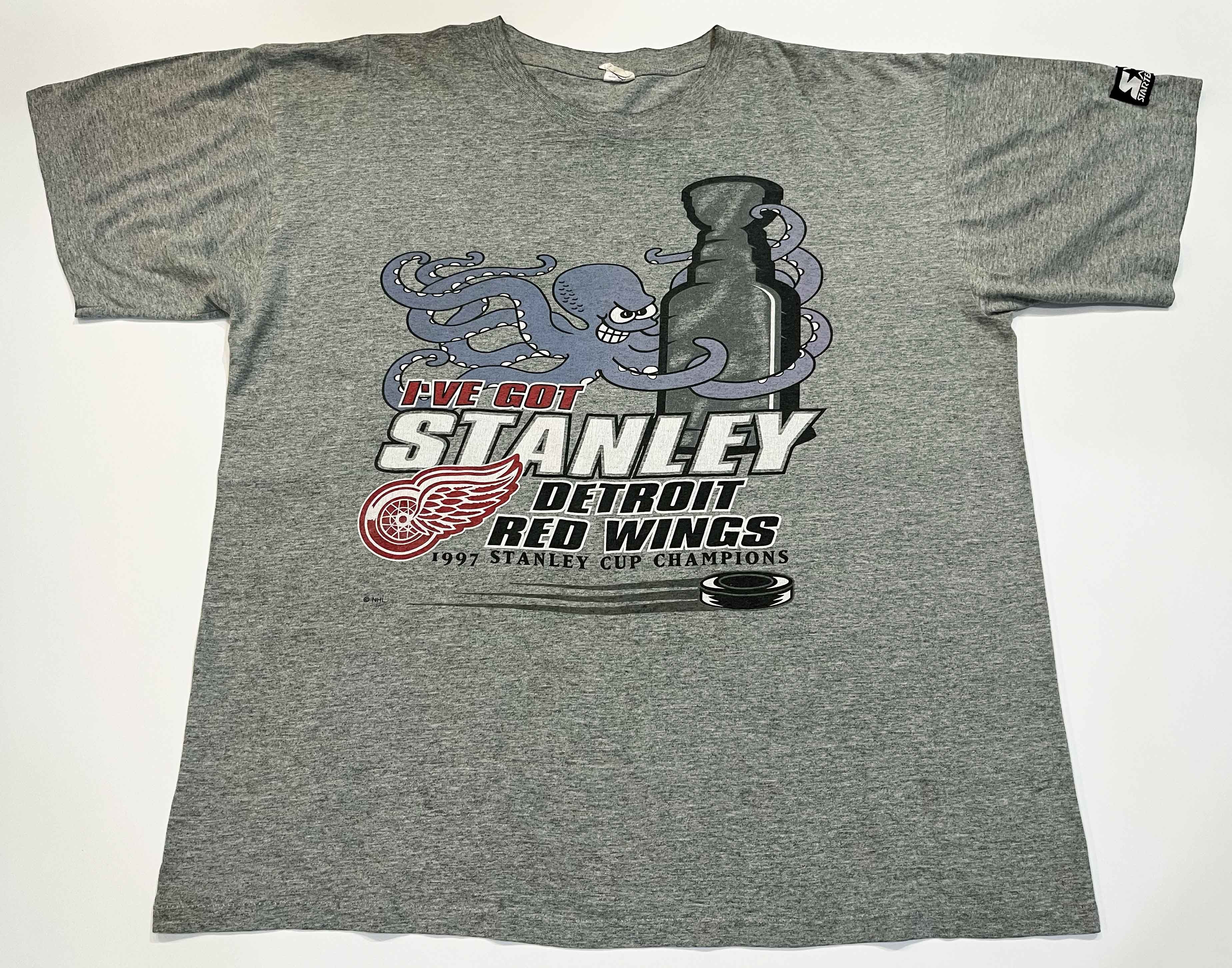 Starter X Vintage Vintage Starter Nhl Detroit Red Wings 1997 Hockey T Shirt